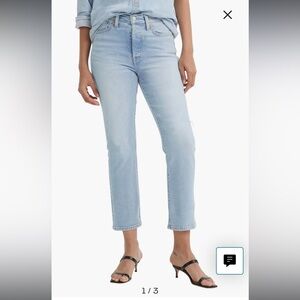 Levi’s button fly Wedgie Jeans